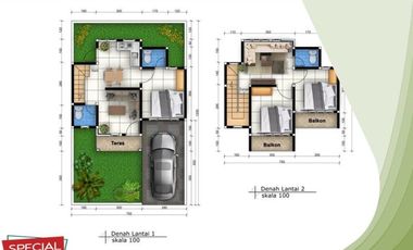 Rumah Murah Dijual Di Malang Tipe 75 Free Biaya