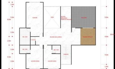 DIJUAL RUMAH BESAR DENGAN FASILITAS KOLAM RENANG DAN FULL INTERIOR