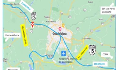 Venta de Excelente terreno desviación Ameca 3 hectareas