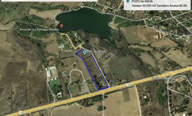 Venta de Excelente terreno desviación Ameca 3 hectareas