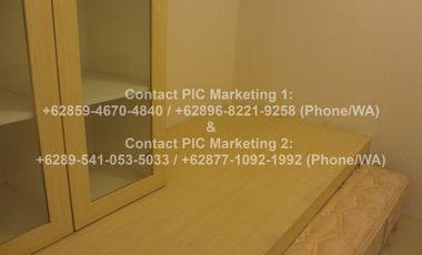 Disewakan Apartemen 2BR Bassura City Tw G lt 11 AM FURNISH