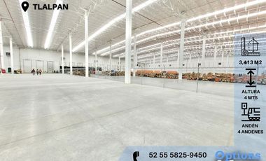 Warehouse in Tlalpan for rent