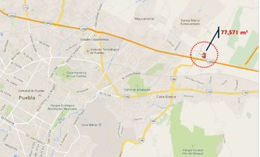 Terreno a La Venta Dentro de Parque Industrial Chachapa