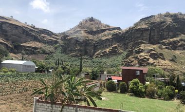 VENTA de OPORTUNIDAD, baja de precio, Casa de Campo, fuera de la ruidosa ciudad, inigualable vista panorámica. ambiente de tranquilidad, a 10 mins. Tlayacapan,  Pueblo mágico.