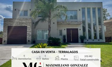 Casa en Venta - Barrio Privado Cerrado Terralagos, Canning, Ezeiza