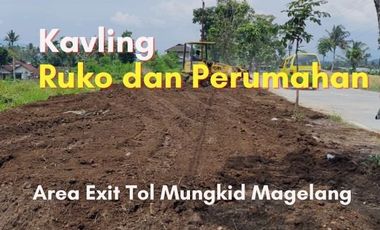 Tanah di Magelang, Kavling Ruko dan Perumahan: Mangku Jalan Utama