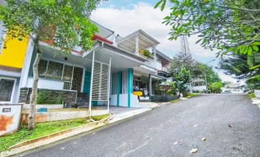 Rumah 2 Lantai 8 Mnt ke Terminal Bus Ciawi LT 119 Hadap Timur J-42514