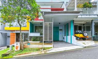 Rumah 2 Lantai 8 Mnt ke Terminal Bus Ciawi LT 119 Hadap Timur J-42514