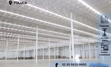 Industrial warehouse in Toluca for rent
