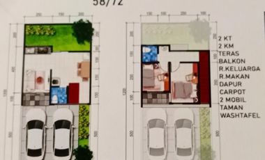 Townhouse exclusive di jalan ampera bekasi timur bekasi