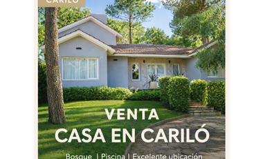 CARILO CASA EN VENTA