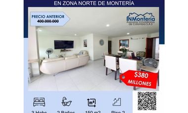SE VENDE APARTAMENTO EN BARRIO EL RECREO DE MONTERA