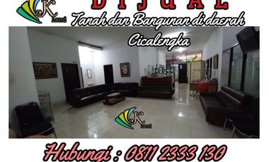 Dijual Tanah dan Bangunan di daerah Cicalengka