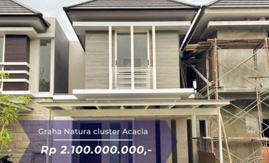 Rumah baru istimewa di cluster Acacia graha natura surabaya barat