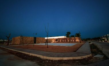 Lotes en Venta en Desarrollo Privado al Norte de Mérida con Servicios Subterráne