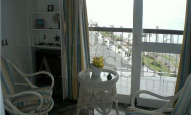 Departamento de 4 amb con cochera. Excelente vista al mar. Zona Varese