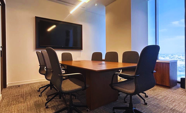 Oficina en renta Acondicionada y Amueblada en Torre Leed Elementa