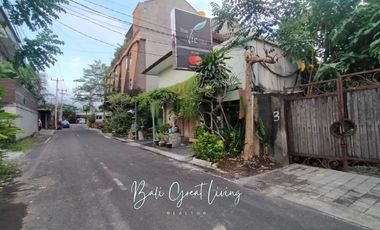 Tanah 960m2 Legian Nakula Barat dekat Pantai Double Six