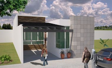 CASA NUEVA DE UNA PLANTA EN CONDOMINIO AL NORTE DE AGUASCALIENTES