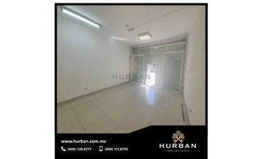 HURBAN RENTA local comercial en el centro de Ags.