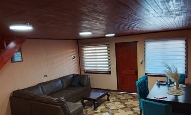 Casa en venta, 4 dorm.1 baño en Coronel