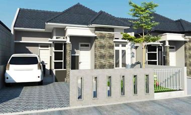 Rumah mungil cantik siap bangun dekat pusat kota Wates