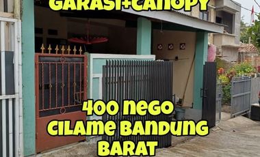 Rumah murah siap huni garasi dan canopy Cilame Bandung barat