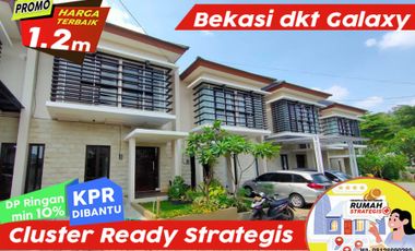 Cluster Strategis 2lt Siap Huni Asri Nyaman Bata Merah Jl Raya Pekayon Bekasi