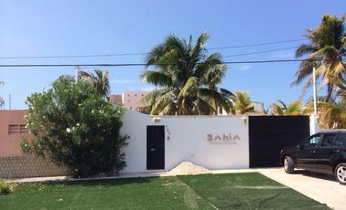 Casa en renta playa progreso 1ra fila