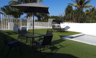 Casa en renta playa progreso 1ra fila