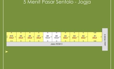 Tanah Perumahan Wates, Kawasan Pemukiman, Angsuran 12x