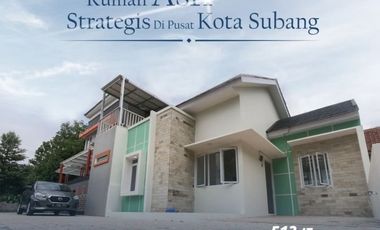 Rumah Baru di Pusat Kota Subang, Dekat Akses Kemana-mana