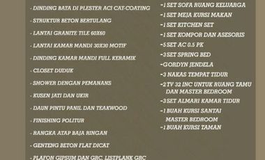 RUMAH MEWAH LOKASI PREMIUM DI BOROBUDUR