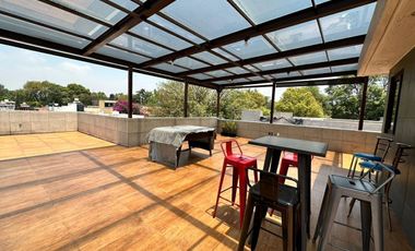 Oficina  en venta con terraza Campestre Churubusco Coyoacán Cerro de la Estrella