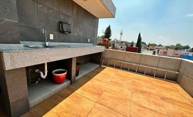 Oficina  en venta con terraza Campestre Churubusco Coyoacán Cerro de la Estrella