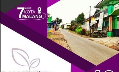 Tanah Kavling Strategis Malang Pinggir jalan dalam perumahan