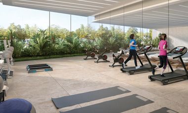 Monoambiente en Venta en Pinamar con Piscina, Sum con parrilla, Gimnasio y Sauna