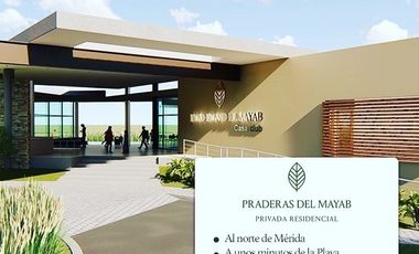 Lote Residencial en venta Privada Praderas del Mayab, Conkal, Yucatán