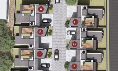 rumah cluster di jual hanya 3 unit di jl bakti - arifin ahmad