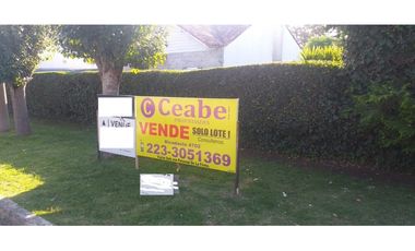 lote de 10 x 43 a metros barrio la florida excelente entorno