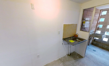 Departamento de 3 recamaras 2 baños en Tecamac Hacienda del Bosque 60m2