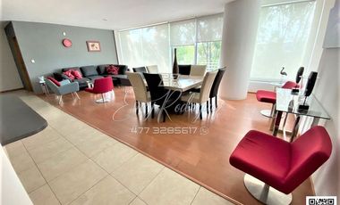 DEPARTAMENTO EN RENTA León,Gto; TORRE CUMBRES, JUNTO AL TEC. DE MTY, AMUEBLADO