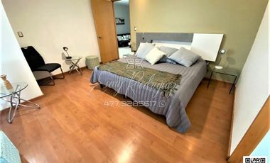 DEPARTAMENTO EN RENTA León,Gto; TORRE CUMBRES, JUNTO AL TEC. DE MTY, AMUEBLADO