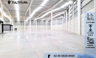 Immediate rent of warehouse in Tultitlán