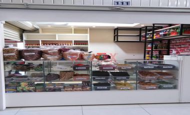 Oportunidad para negocio a precio de ocasión, local de 8 m2. para expendio de comida en el tercer piso, con punto de agua, con terraza para el consumo
