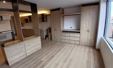 apartaestudio en arriendo en santa barbara alta-usaquén. Cod A51719