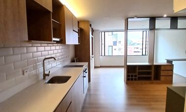 apartaestudio en arriendo en santa barbara alta-usaquén. Cod A51719