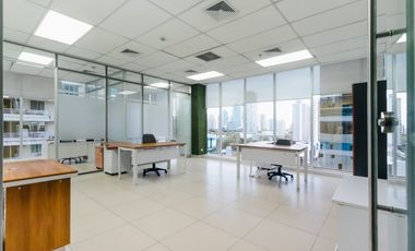 Se Alquila Oficina Amoblada122 Mts Obarrio P.7 USD$1,800,00+itbms