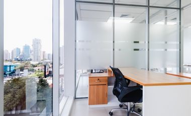 Se Alquila Oficina Amoblada122 Mts Obarrio P.7 USD$1,800,00+itbms