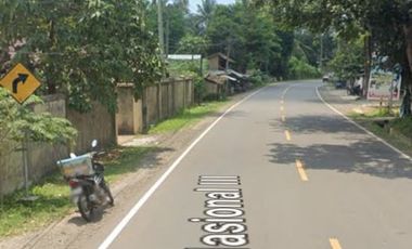 Tanah 150 m Kavling Pinggir Jalan Raya Anyer